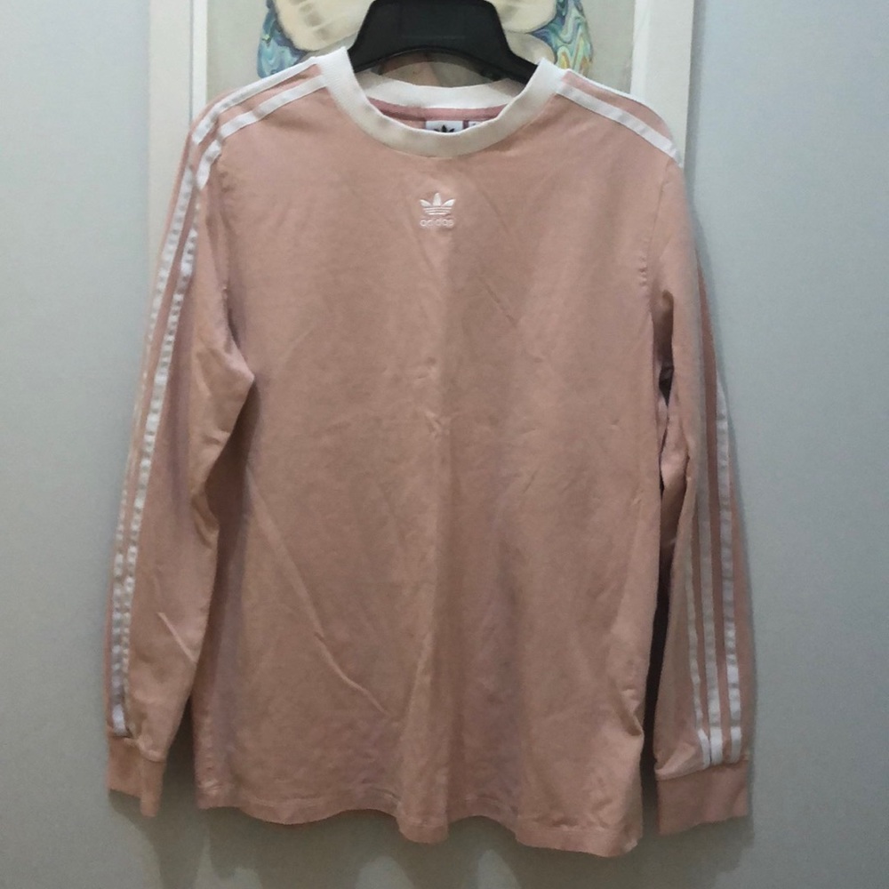 ADIDAS Woman Light Pink Sweater Size L